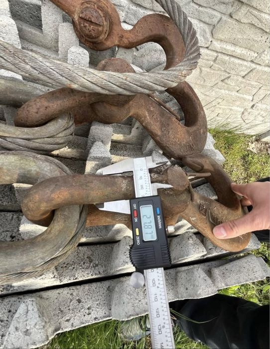 Liny stalowe. Dźwigowe