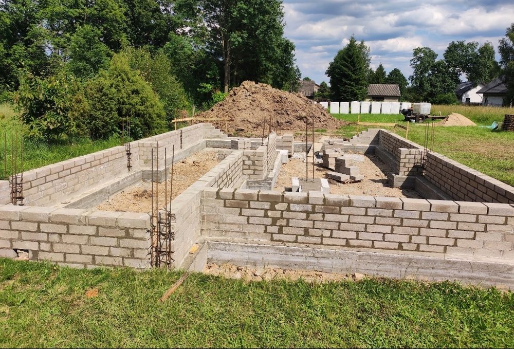 Fundamenty, ławy fundamentowe, stan zero – wolne terminy