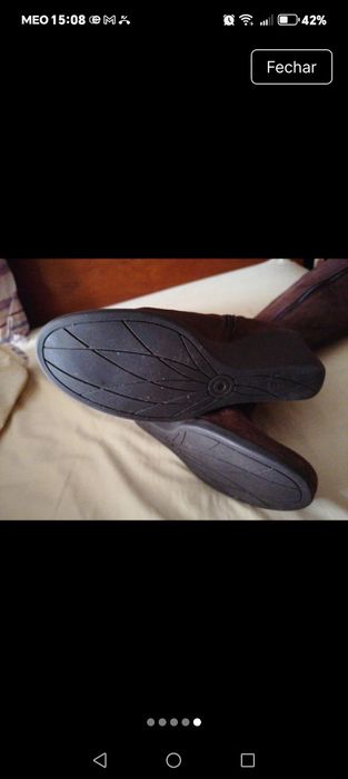 Botas pele TAM. 36,5