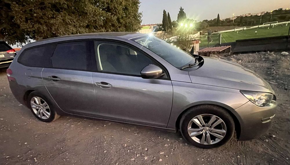 Peugeot 308 1.6 BlueHDI Cinza — photo 3