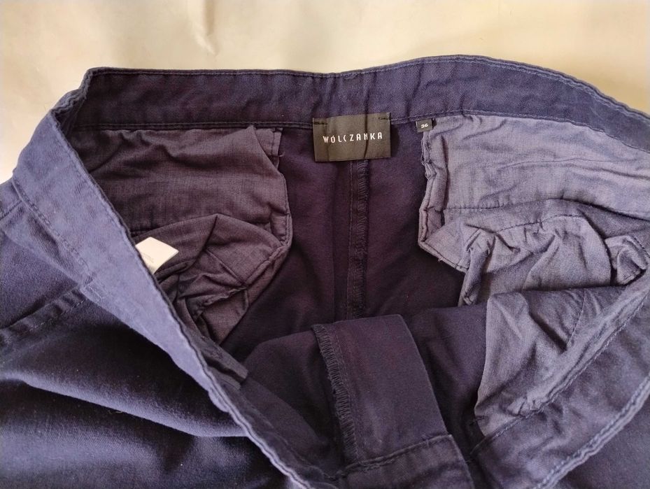 SUPER CENA Dżinsy spodnie jeansowe młodzież męskie Wólczanka r.36 bawe