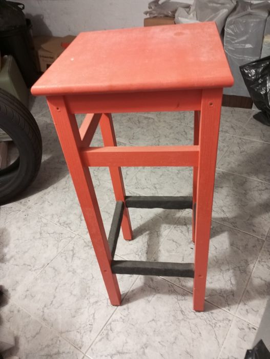 Conjunto de bancos altos