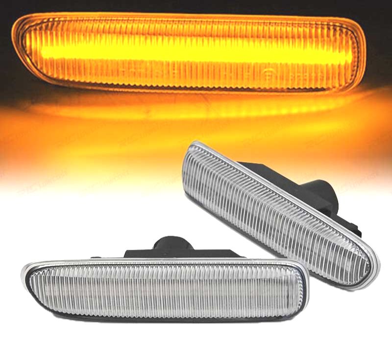 INDICADORES BMW E46 LED DINAMICOS CROMADO