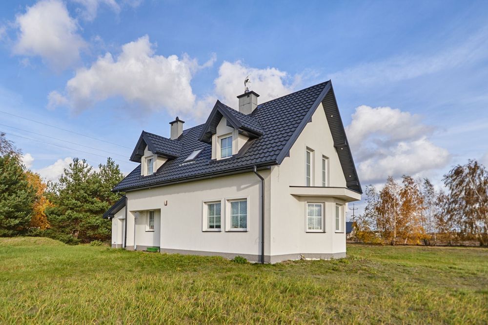 Dom parterowy z garażem i dużą działką Kłudno Nowe