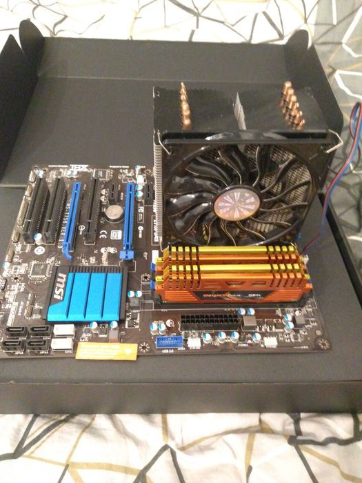 gforce gt960 msiz77a-g43,intel core i5 3570k zestaw gamingowy komputer