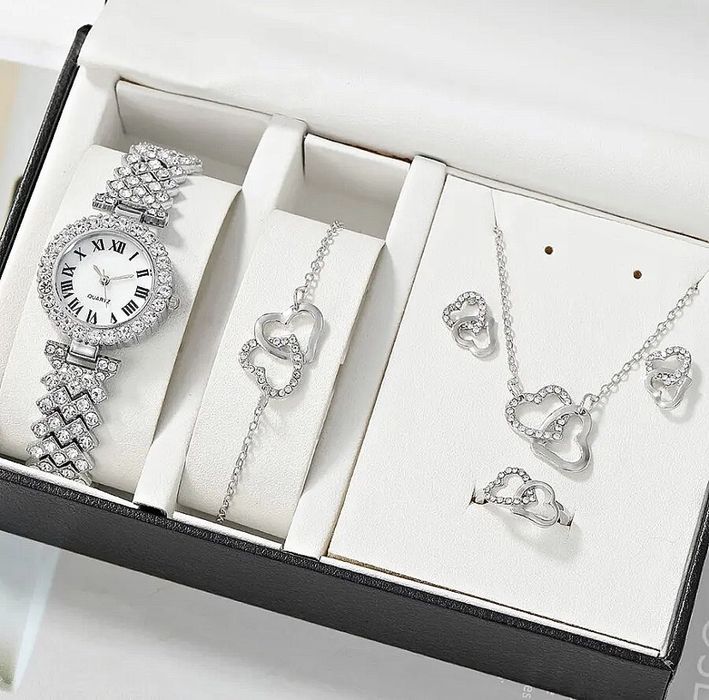 Часи женские,часы наручные комплект,часи жіночі бижутерия украшения