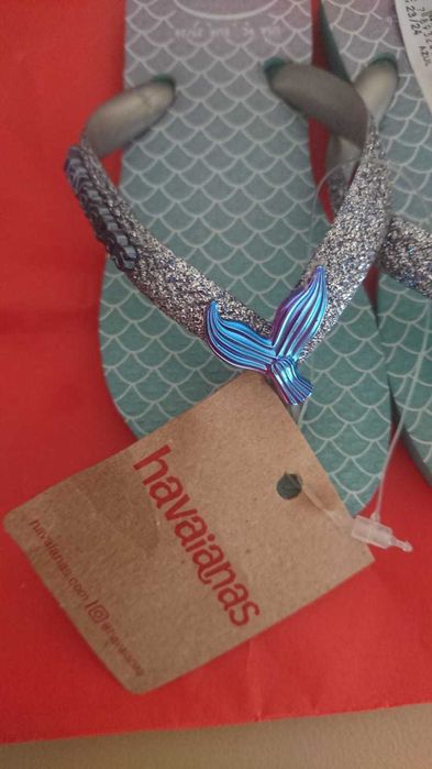 HAVAIANAS Mermaid Slim Glitter Novas