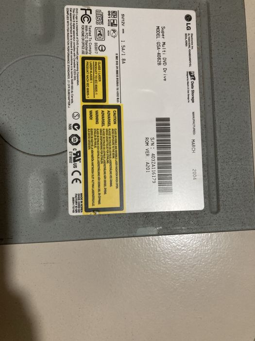 LG Super Multi Internal Optical DVD±RW Drive64284471662337121
