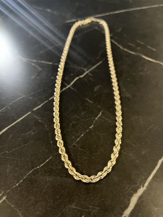 Łańcuch typu rope srebrny 925 sfebro łancuszek sterling silver