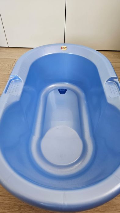 Banheira bebé azul