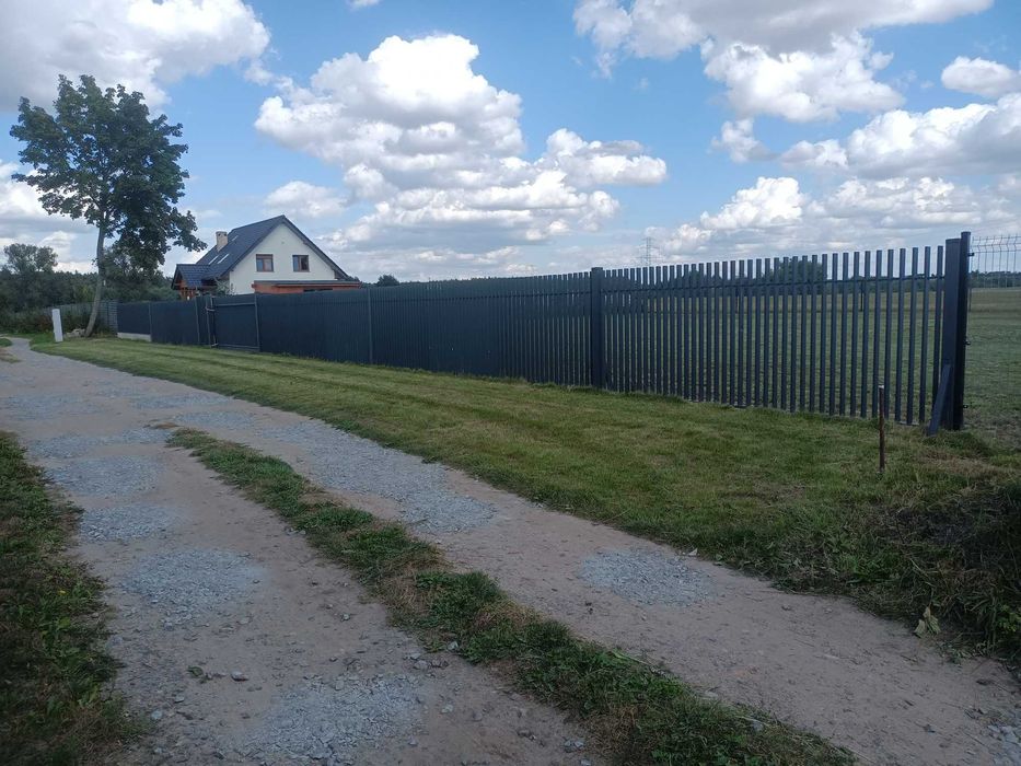 Działka budowlana ogrodzona- Grzędzice, k. Stargardu - Widok 2