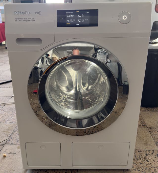 Maquina lavar roupa Miele WCR890 WPS W1 Topo de Gama – 9kg / 1600rpm