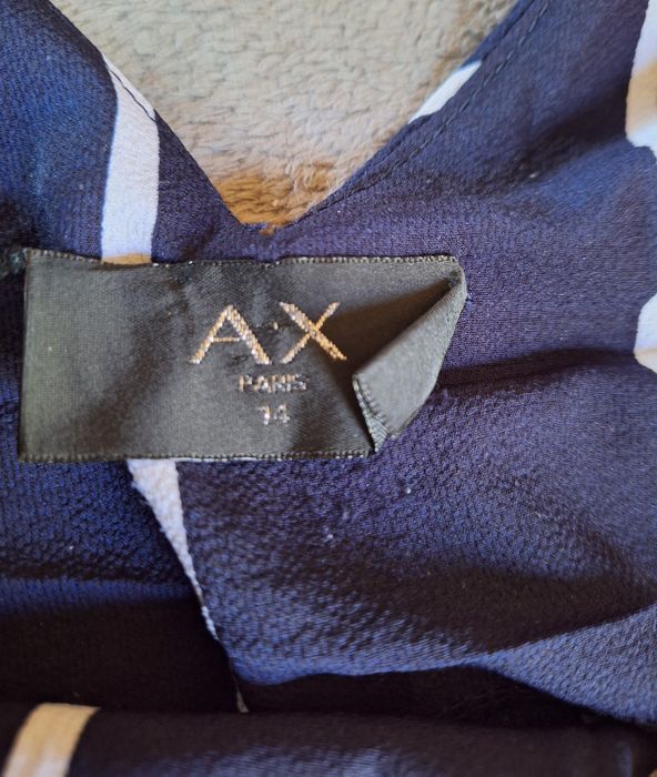 Kombinezon damski w paski długość 3/4 marka AX Paris rozmiar XL 42