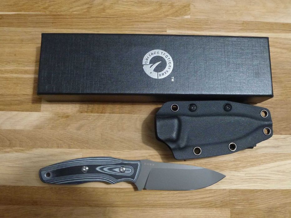 Nóż CRETACE TACTICAL GEAR TM, chińska kopia, Kizlyar Supreme URBAN, stal DC53, nowy