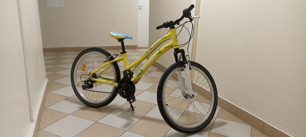 Rower Romet basia na kołach 24" po przeglądzie