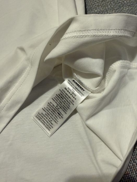 T-shirt BURBERRY branco