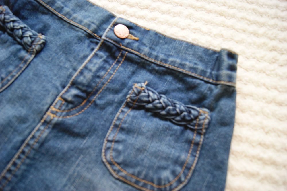 Śliczna spódniczka dżinsowa