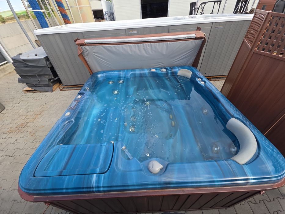 Jacuzzi całoroczne sundance spas cameo 226x226cm taras ogrod