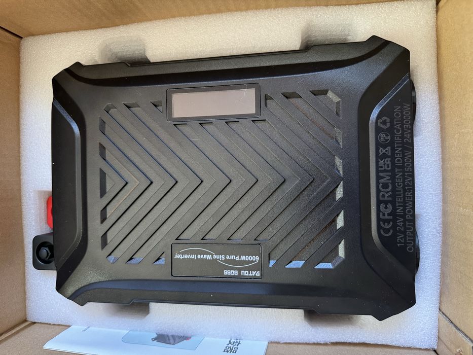 Інвертор datouboss 24v 3000w / 12v 1500w