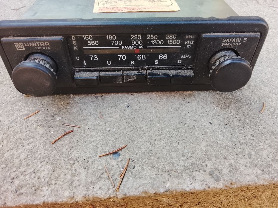 Radio samochodowe  UNITRA safari 5