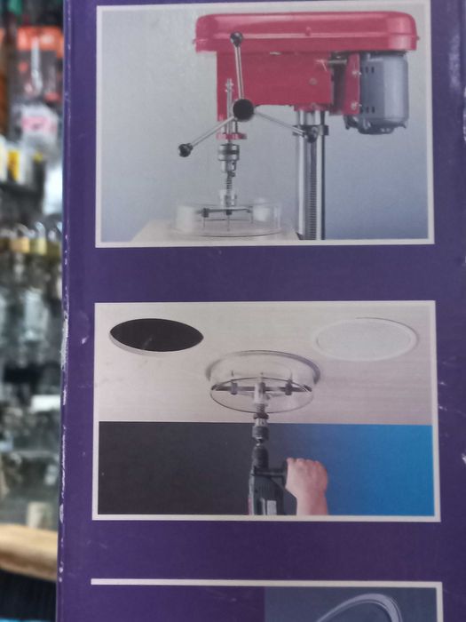 Aparelho para furos em pladur