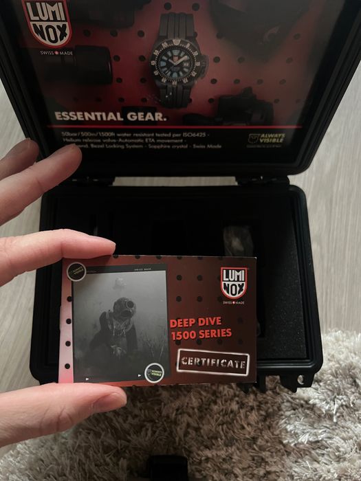 Luminox Deep Dive Automatic 1500 Series, новые, полный комплект