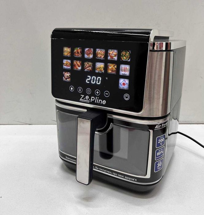 Аэрофритюрница 13л с двумя тенами 4200Вт Zepline ZP00340 14 программ
