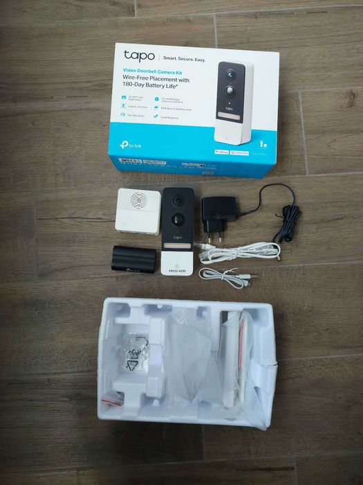 Розумний відеодзвоник з акумулятором TP-Link Tapo D230S1