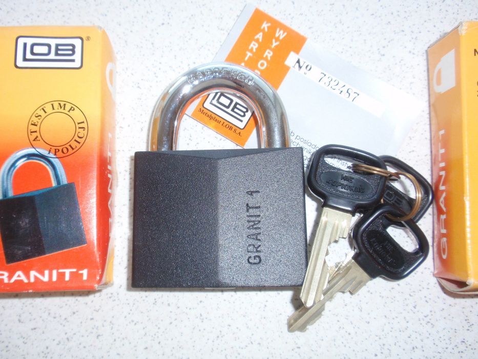 Kłódka gerda granit