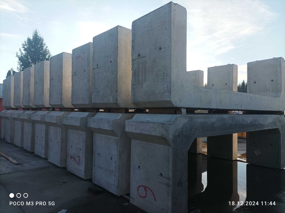 Przepust skrzynkowy żelbetowy 450 x 250 cm