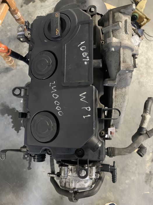 Мотор 1.9 bls 77 kw skoda a5, vw golf 5, passat b6, touran caddy 3
