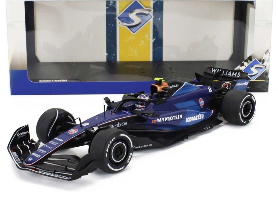 Solido 1/18 - Williams FW46 L.Sargeant #2 Saudi Arabian GP 2024