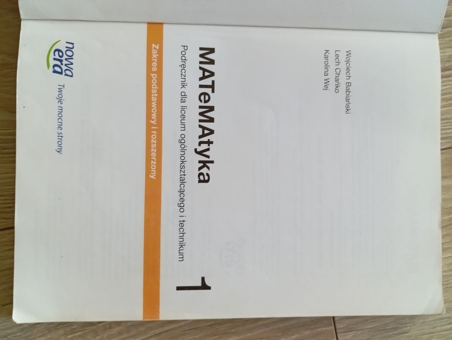 MATeMAtyka 1 - podręcznik