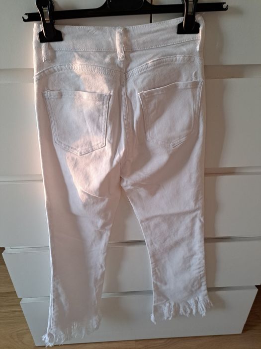 Calças brancas xs de mulher