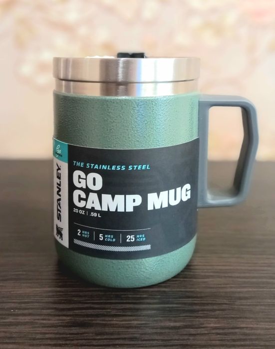 Stanley Classic Legendary Camp Mug 350/590 мл, термокружка з ручкою