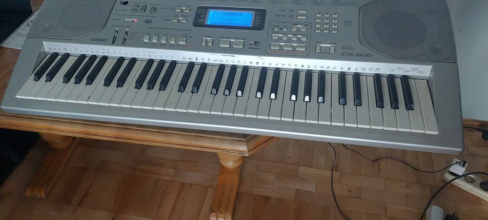 Casio ctk 800 keyboard organy klawisze