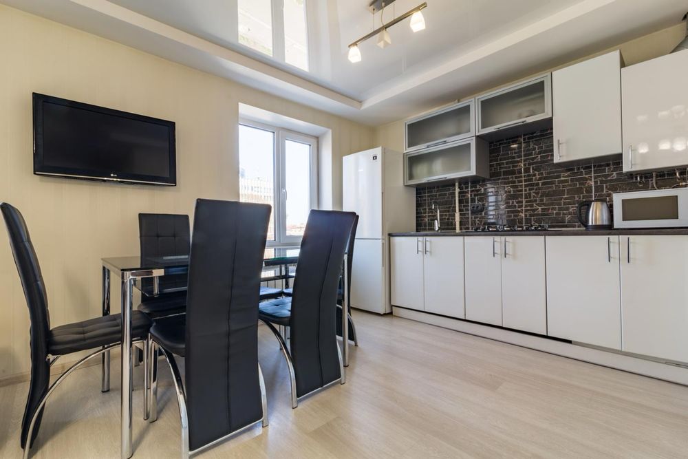 Люкс вид на Днепр, центр, джакуззи