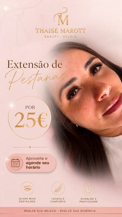Extensão de Pestanas 25€