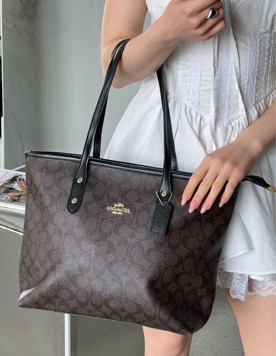 Шопер Coach, сумка Coach, жіноча сумка, женская сумка, шопер, сумка