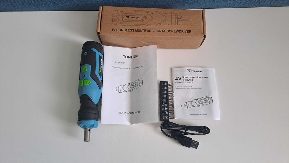 Акумуляторна викрутка TONFON 5003607