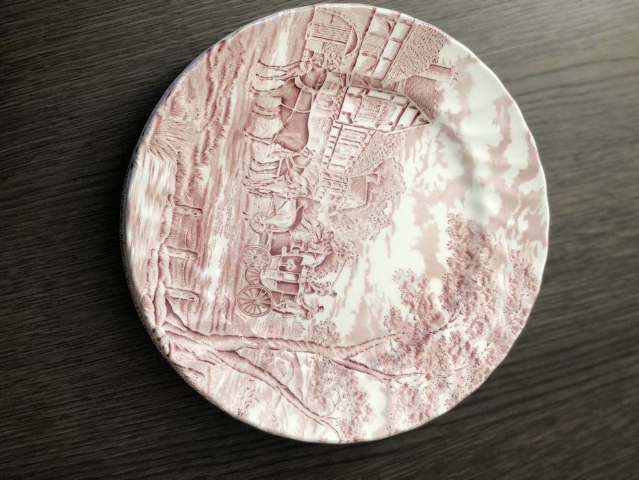 Conjunto de 6 pratos rasos e 6 de sopa Royal Wessex