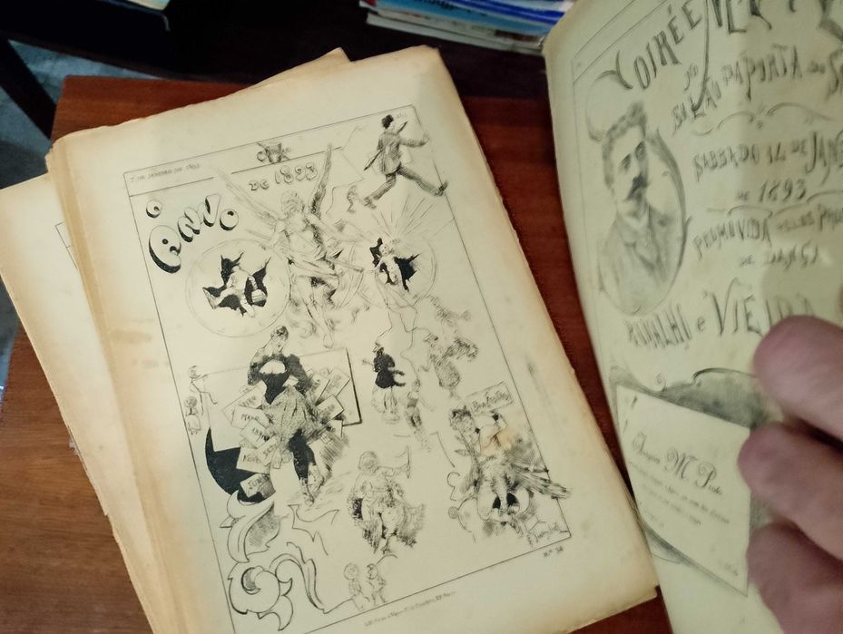 Charivari Semanário Humorístico Ilustrado 1892 - 40 unidades