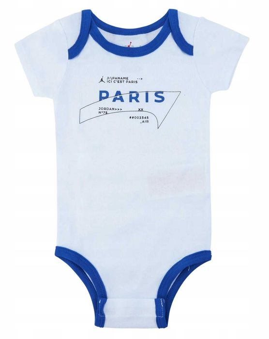 Zestaw niemowlęcy 
Nike Air Jordan PSG 0-6 miesięcy Body 3 pcs set