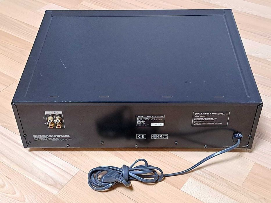 Magnetofon Sony TC-KA6ES do przeglądu