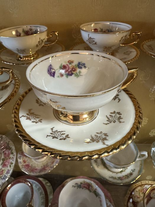 Serwis kawowy na 6 osób porcelana Bavaria