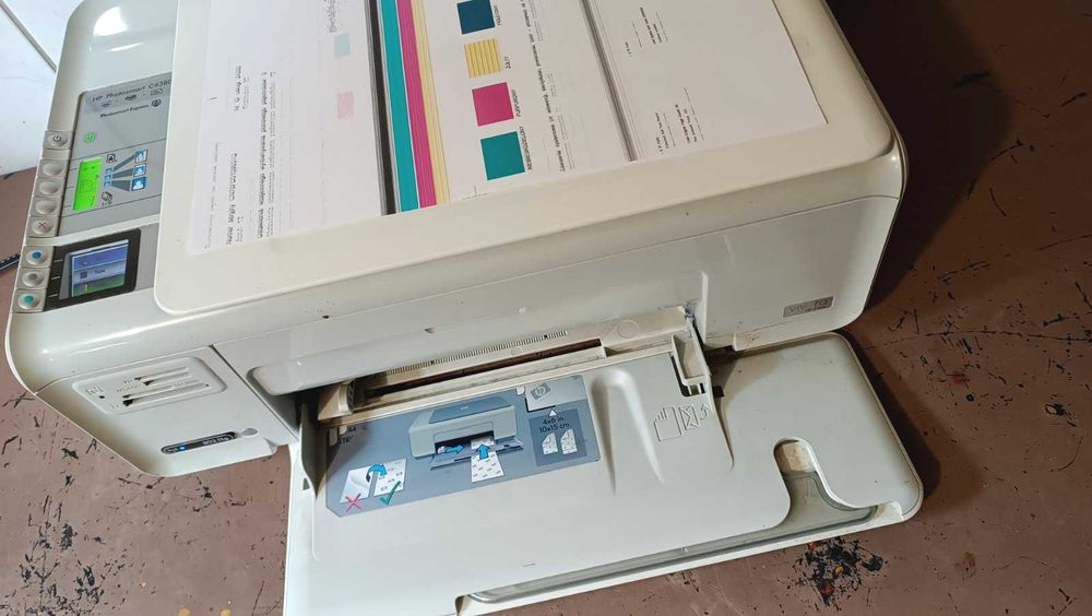 HP Photosmart C4380 drukarka color kopiarka skaner