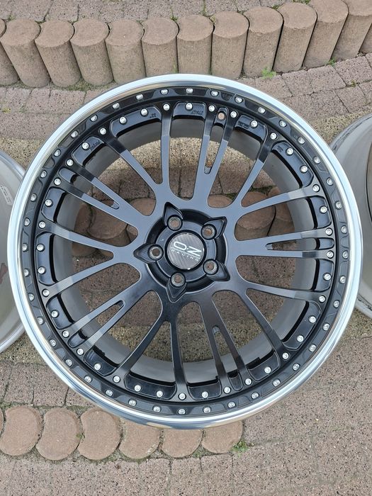 Felgi OZ Botticelli 22" 5x112 Skręcane 3-częściowe Kute Polerowany Rant Mercedes/Audi/Bmw