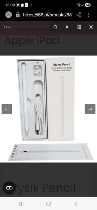 Rysik pencil do Apple iPad