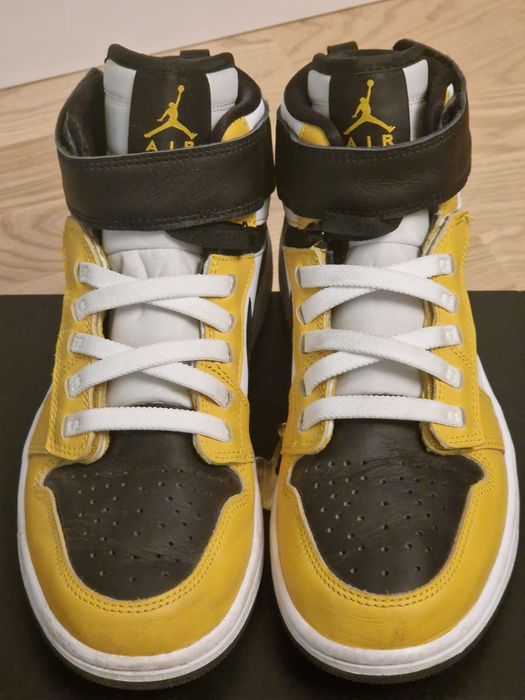 Nike Air Jordan 1 Hi Flyease żółte, r.40, oryginalne