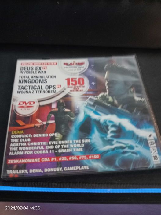 Deus Ex Invisible War + Total Annihilation Kingdoms + Tactical Ops PC